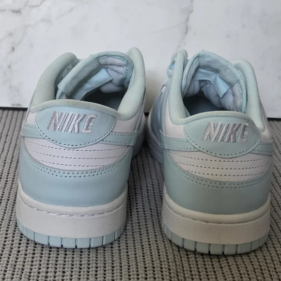 Nike Dunk Low Glacier Blue Mens Sneakers Shoes  DV0833-104 Size 9 - Picture 6 of 8